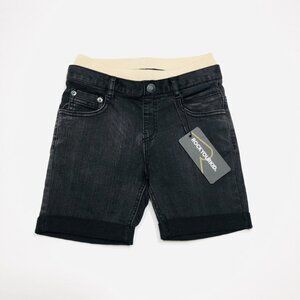 NWT • ROCK YOUR KID Black Denim Shorts {6}